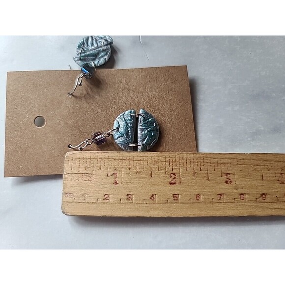 Polymer Clay Dangling Earrings New - Picture 8 of 10